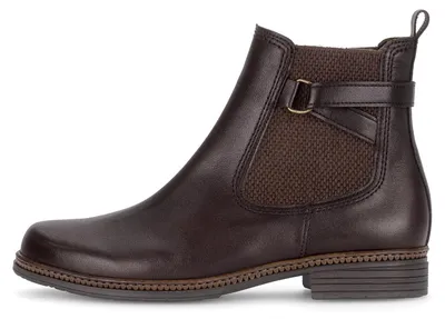 Obrázok produktu pre Gabor Damen, model Mid Cut, kód 8023.01.004, šírka F, zapínanie na zips, materiál: hladká koža