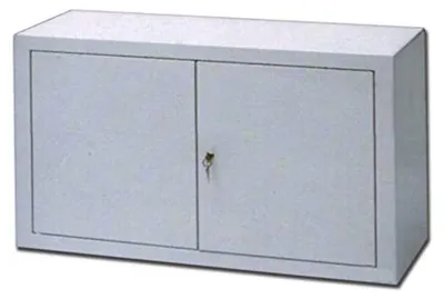 Kleiderschrank 2 Türen, 2 verstellbare Böden, 80x33x45 cm