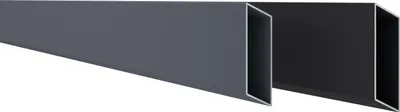 Produktbild von Fiberdeck BOSTON Alu Rhombus profil 21x75mm L-178cm RAL9005
