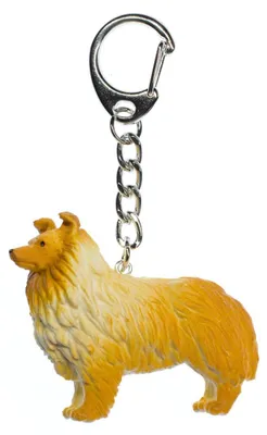 Produktbild von Collie Langhaarcollie Schlüsselanhänger Miniblings Anhänger Schlüsselring Hund
