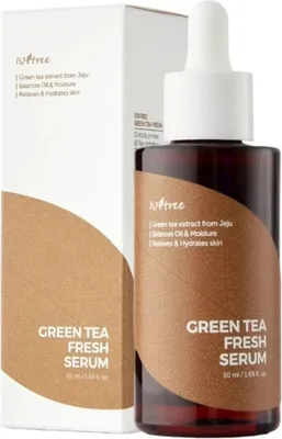 Obrázek produktu pro ISNTREE Green Tea Fresh Serum 50ml - Sérum s extraktem ze zeleného čaje,