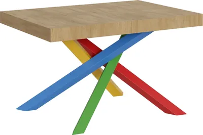 Obrázek produktu pro Rozkládací stůl 90x130/390 cm Volantis Quercia Natura rám 4/B