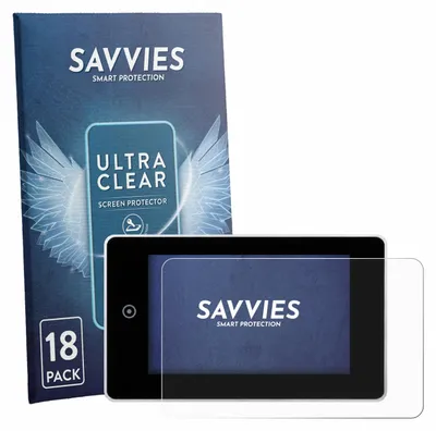 Produktbild von 18x Für Balearis PRO 3 Schutzfolie Savvies Displayschutz Display Schutz Folie Klar Transparent