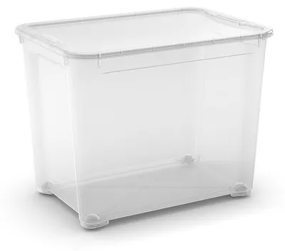 Produktbild von KIS Kunststoffbox T Box XL Transparent 70,2 L