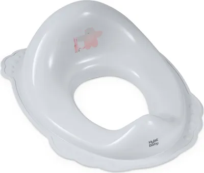 Produktbild von Hylat Baby Toilettensitz Kinder Toilettentraining solides Material Antirutsch Gummi grau Friends; Jungen Mädchen