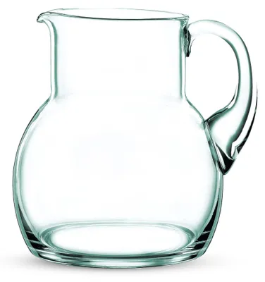 Glaskanne 1,5 l Kristallglas spülmaschinengeeignet mit Deckel