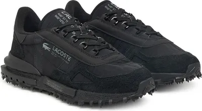 Produktbild von Lacoste Elite Active In Black Black For Men – 8 UK - 42 EU - 9 US / Black Black