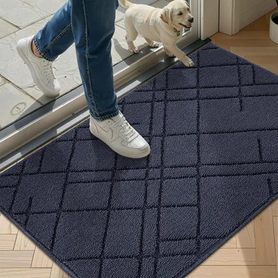 Immagine prodotto di Tappetino assorbente, 50 x 80 cm, antiscivolo, ideale per l'ingresso