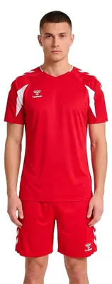 Produktbild von Hummel Core 2.0 Kurzarm-t-shirt Rot,Weiß M Mann Rot,Weiß M