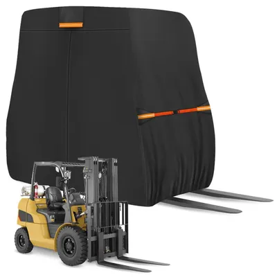 Productafbeelding van Afdekhoes voor vorkheftruck, waterdicht en ademend, 420D Oxford materiaal, draagvermogen 3628 kg, afmetingen 204x259x119 cm