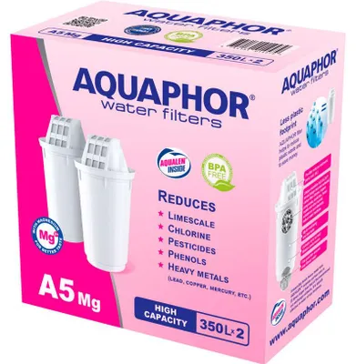 Produktbild von AQUAPHOR A5 Mg+ (2pcs.set)