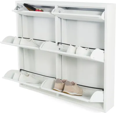 Produktbild von Spinder Billy 6 Schuhschrank Pulverbeschichiteter Stahl
