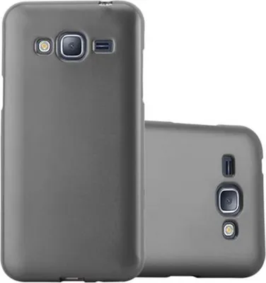 Two gray phone cases are shown against a white background.