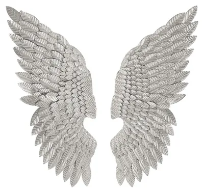 Immagine prodotto di Mauro Ferretti Pannello Ali Beauty coppia Silver, 37,5x3x100 cm