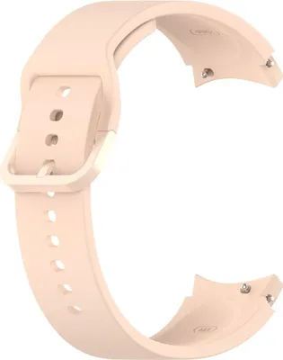 Zdjęcie produktu dla Sportowy wymienny pasek do zegarka Samsung Galaxy Watch 4 i 5 - 20 mm silikonowy pasek z polaru, Kolor: Jasnoróżowy, Długość: Duży
