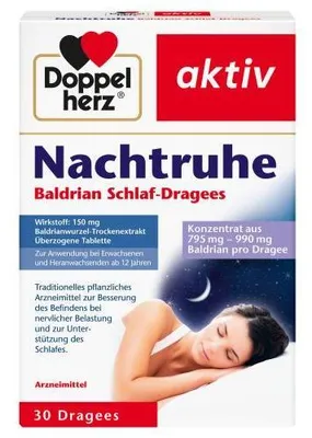 Immagine prodotto di Doppelherz Riposo notturno Valeriana pastiglie per il sonno 30 capsule