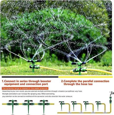Produktbild von rotor-sprinkler für Rasen, Gartenwassersprayer, Gartensprinkler