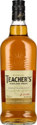 Produktbild von Teacher's Highland Cream Scoth Blended Whisky | 40% vol | 0,7 l