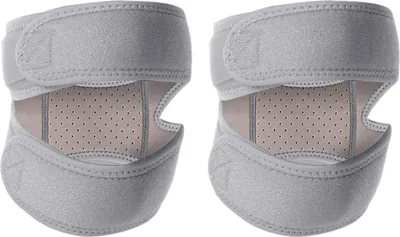 Produktbild von 2 Stück Patella-Kniegurt, verstellbare Knieorthese für Männer und Frauen, doppelte Patella-Bänder, Kniestützstabilisator zur Linderung von Knieschmerzen bei Arthritis und Meniskusriss