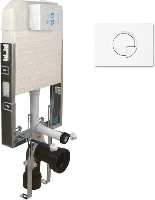 Produktbild von Vorwandelement Unterputz WC Spülkasten ECO Montageelement Unterputzspülkasten Hängewand Rigipsspülkasten Trockenwandspülkasten
