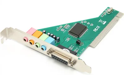 Obrázek produktu pro Zvuková karta PCI 120dB Duplexní přehrávání Počítačové příslušenství se 4 kanály pro Windows 98 8738