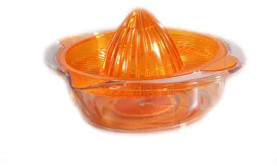 Zdjęcie produktu dla Ręczna wyciskarka do cytrusów, pojemność 0,7 l, do wyciskania pomarańczy i cytryn, wymiary: 19 x 21 x 11 cm
