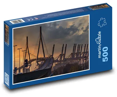 Obrázek produktu pro martinpuzzle - Puzzle 500 - Most Köhlbrand