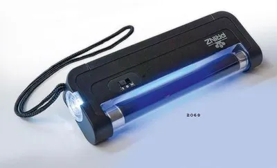 Produktbild von UV-Testlampe 2068 MINI, 366 & 256 nm, 4W, batteriebetrieben für Philatelisten