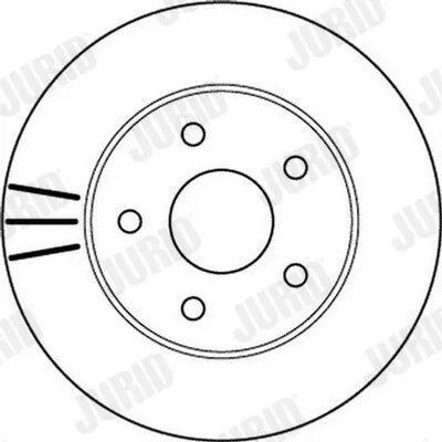 Produktbild von 2x JURID Bremsscheibe 562147JC für JEEP GRAND CHEROKEE II (WJ WG) CHEROKEE (XJ)