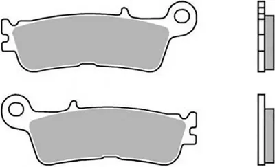 Productafbeelding van BREMBO 07YA55SD Remblokken set voorzijde, geschikt voor YAMAHA motorfietsen, model WR