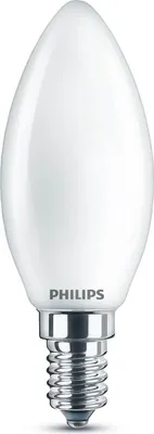 Produktbild von Philips Lampen in Kerzen- und Tropfenform, 4,3 W, 40 W, E14, 470 lm, 15000 h, Kaltweiße