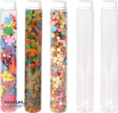 Image de EDUPLAY 120964 Tubes sensoriels DIY 10 pièces