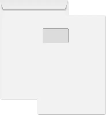 Image de Clairefontaine 1412C Enveloppes Clairefontaine format C4, 229 x 324 mm, blanches