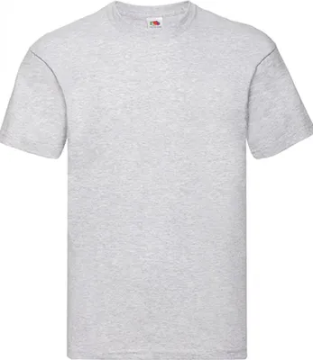 Produktbild von Fruit of the Loom 61-082-0 | Original Herren T-Shirt - Farbe: Heather Grey - Größe: XL