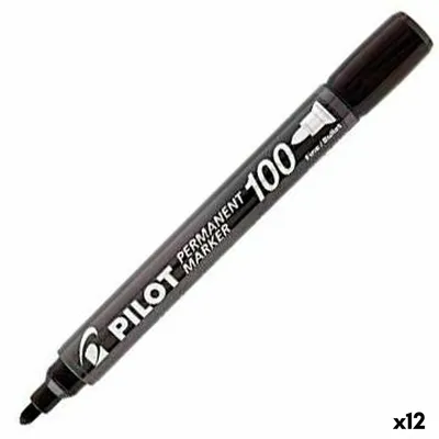 Produktbild von Pilot Permanent 100 Marker 1 Stück(e) Feine Spitze Schwarz