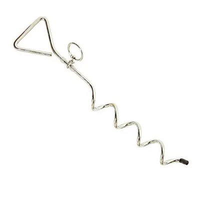 Produktbild von Bodenanker Elliot Groundpin Korkscrew 1012425 Metall 44 cm
