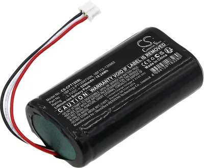 Immagine prodotto di TECHTEK Batteria compatibile con [CalAmp] TTU-1200, TTU-2800 sostituisce 1BF112-135665, per 1BF112-P11204730N