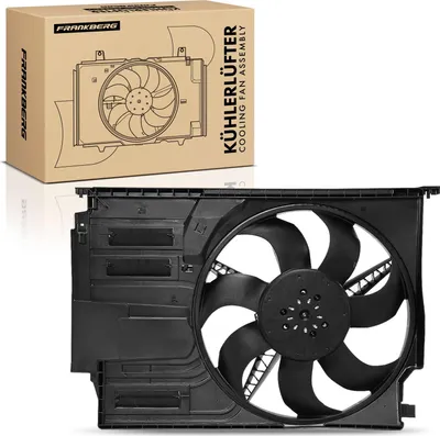 Obrázok produktu pre Frankberg 1x ventilátor chladenia motora s rámom ventilátora chladiča BMW F45 F46 F48 Mini F55 F56 F57 F54