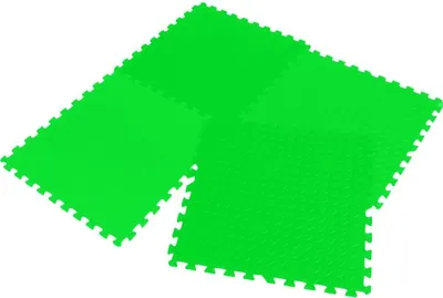 Produktbild von Enero Eva Schaumstoff-Puzzlematte 60x60x1,2 cm 4 Stück grün 1005492