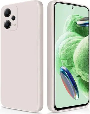 Image de Etui en silicone fin pour Xiaomi Redmi Note 12 5G silicone souple liquide, mat, résistant aux rayures Blanc