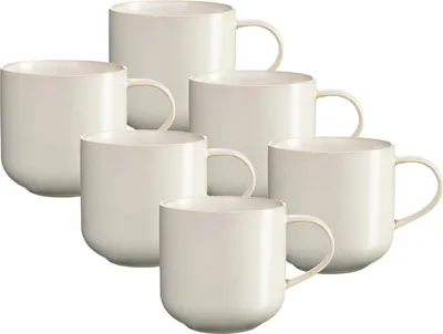 Produktbild von ASA COPPA Henkelbecher tofu 0,4l Set6