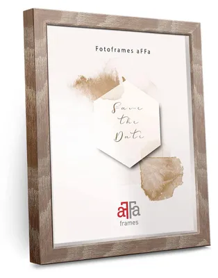 Obrázok produktu pre aFFa rámy, Hekla, rám na fotografie z MDF, rám na fotografie, rám na klip, obdĺžnikový, s prednou stranou z akrylového skla, svetlohnedý, 24x30 cm