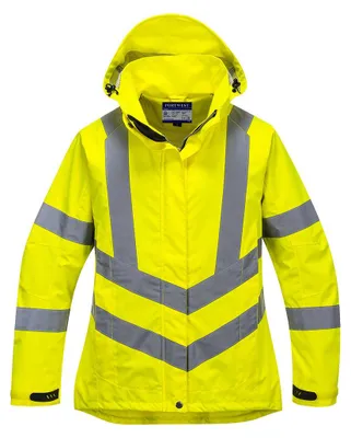 Produktbild von Portwest LW70 Atmungsaktive Warnschutzjacke für Damen Yellow Gr. XS