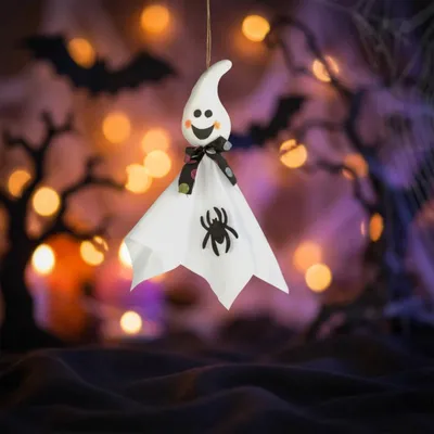 Immagine prodotto di Decorazione per Halloween – da appendere – fantasma – 48 x 44 cm