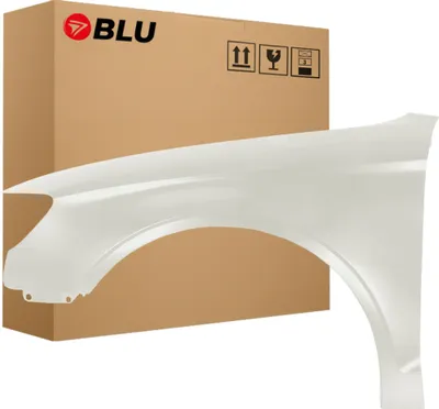 Image de BLU Aile Compatible avec Audi A3 8V III-generation berline cabriolet LY9C Gauche Weiss IbisWeiss | 2012-2020 | Avant | Peint| Prêt à Monter | Acier