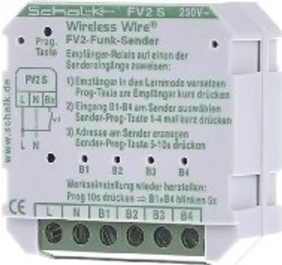 Produktbild von Schalk Funk-Sender m.4 Eingä. 230V FV2S