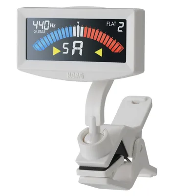 Produktbild von Korg AW-4G-WH PitchCrow-G - chromatischer Cliptuner - weiß