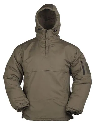 Produktbild von Mil-Tec - Combat Anorak Winter 10335001 Oliv Windbreaker Regenjacke grfüttert Größe L