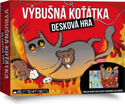 Obrázek produktu pro Výbušná koťátka: Desková hra