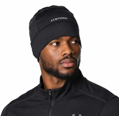 Obrázek produktu pro Pánská zimní čepice Under Armour UA Men's Storm Launch Beanie-BLK - UNI
